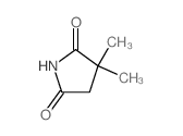 3,3-二甲基吡咯烷-2,5-二酮结构式
