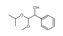2-isopropoxy-2-methoxy-1-phenylethanol结构式