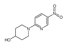 1-(5-Nitro-2-pyridinyl)-4-piperidinol Structure