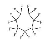 1,1,2,2,3,3,4,4,5,5,6,6,7,7-tetradecafluorocycloheptane结构式