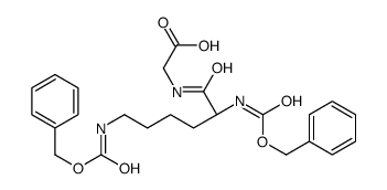 Z-赖氨酸(Z)-甘氨酸结构式