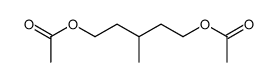 1,5-diacetoxy-3-methylpentane Structure