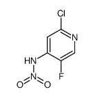 N-(2-chloro-5-fluoropyridin-4-yl)nitramide Structure