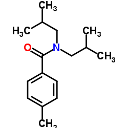 N,N-Diisobutyl-4-methylbenzamide Structure