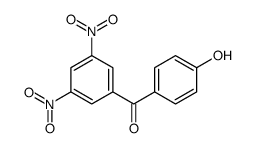 (3,5-dinitrophenyl)-(4-hydroxyphenyl)methanone Structure