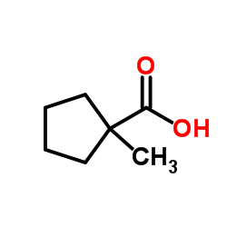 1-甲基-环戊烷羧酸结构式
