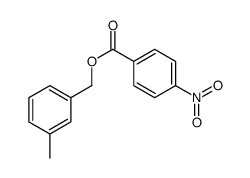 4-Nitrobenzoic acid 3-methylbenzyl ester Structure