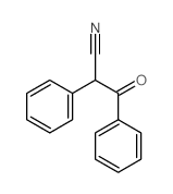 b-氧代-a-苯基苯丙腈结构式