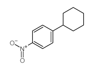 4-Cyclohexyl-1-nitrobenzene Structure