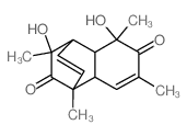1,4-Ethanonaphthalene-6,10(4H)-dione,1,4a,5,8a-tetrahydro-5,9-dihydroxy-1,5,7,9-tetramethyl- Structure