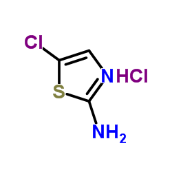 5-Chloro-1,3-thiazol-2-amine hydrochloride (1:1) Structure