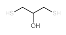 2-Propanol,1,3-dimercapto- Structure