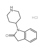 1-(哌啶-4-基)吲哚啉-2-酮盐酸盐结构式