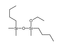 butyl-[butyl(dimethyl)silyl]oxy-ethoxy-methylsilane Structure