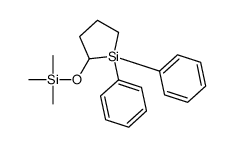 (1,1-diphenylsilolan-2-yl)oxy-trimethylsilane结构式