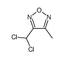 3-(dichloromethyl)-4-methyl-1,2,5-oxadiazole结构式