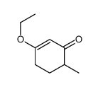 3-乙氧基-6-甲基-2-环己烯-1-酮结构式