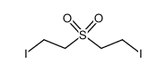 bis-(2-iodo-ethyl)-sulfone Structure