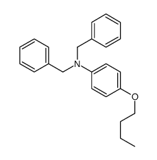 N,N-dibenzyl-4-butoxyaniline结构式