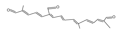8,8'-Diapo-caroten-8,8',20-trial Structure