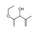 2-ethoxy-4-methylpenta-1,4-dien-3-ol Structure