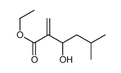 ethyl (3R)-3-hydroxy-5-methyl-2-methylidenehexanoate Structure