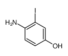 4-氨基-3-碘苯酚结构式