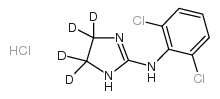 Clonidine-d4 (hydrochloride) Structure