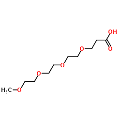 4,7,10,13-四氧杂十四烷酸结构式