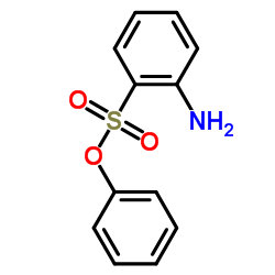 2-氨基苯磺酸苯酯结构式