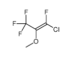 1-chloro-1,3,3,3-tetrafluoro-2-methoxyprop-1-ene结构式