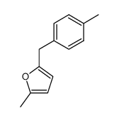 2-Methyl-5-[(4-methylphenyl)methyl]furan Structure