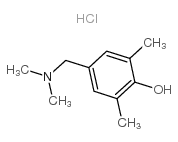 4-[(二甲基氨基)甲]-2,6-二甲基苯酚盐酸盐结构式