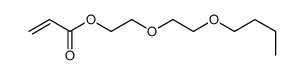 2-(2-butoxyethoxy)ethyl acrylate Structure