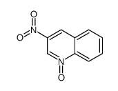 3-Nitro-quinoline 1-oxide结构式