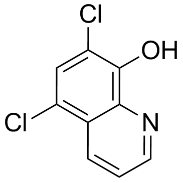 5,7-二氯-8-羟基喹啉结构式