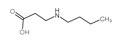 3-(butylamino)propanoic acid Structure