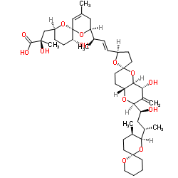冈田(软海绵)酸结构式