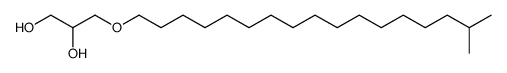 3-异十八烷氧基-1,2-丙二醇结构式