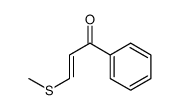 (E)-4-(Methylthio)chalcone Structure