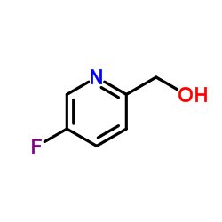 (5-氟吡啶-2-基)甲醇结构式