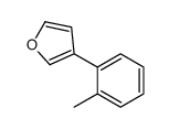 3-(2-methylphenyl)furan Structure