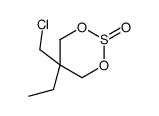 5-(chloromethyl)-5-ethyl-1,3,2-dioxathiane 2-oxide Structure