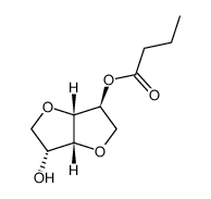 isosorbide 2-O-butanoate结构式