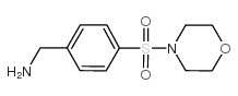 4-(4-磺酰基吗啉)-苄胺盐酸盐结构式