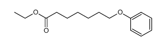 7-phenoxy-heptanoic acid ethyl ester Structure