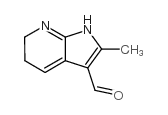 2-Methyl-1H-pyrrolo[2,3-b]pyridine-3-carbaldehyde Structure