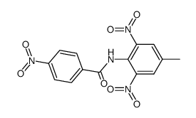 4-nitro-benzoic acid-(4-methyl-2,6-dinitro-anilide)结构式