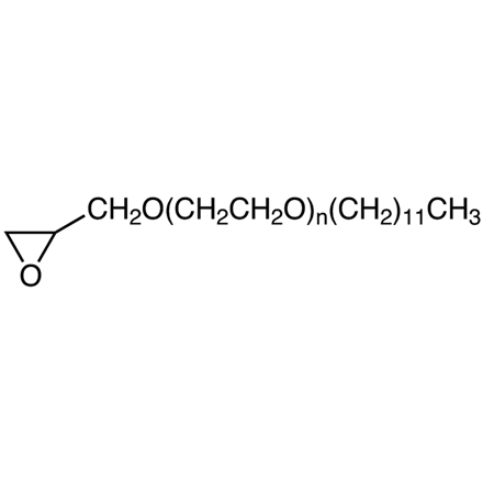 聚乙二醇缩水甘油基十二烷基醚结构式