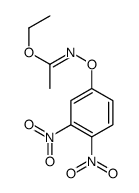 ethyl N-(3,4-dinitrophenoxy)ethanimidate结构式